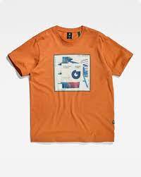 G-star scarf photoprint shirt