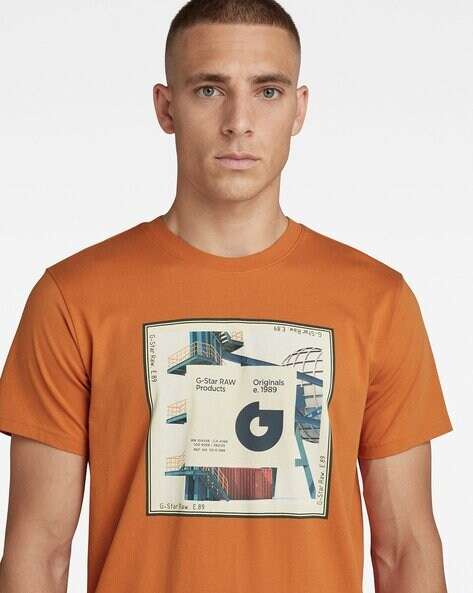 G-star Limited edition photoprint T-shirt preloved by maisonkoly.com