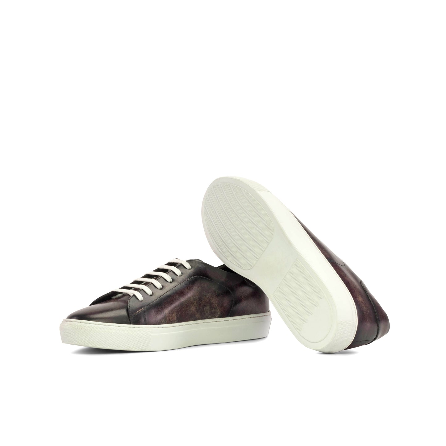 Maison Koly Barista Casual Purple Sneakers
