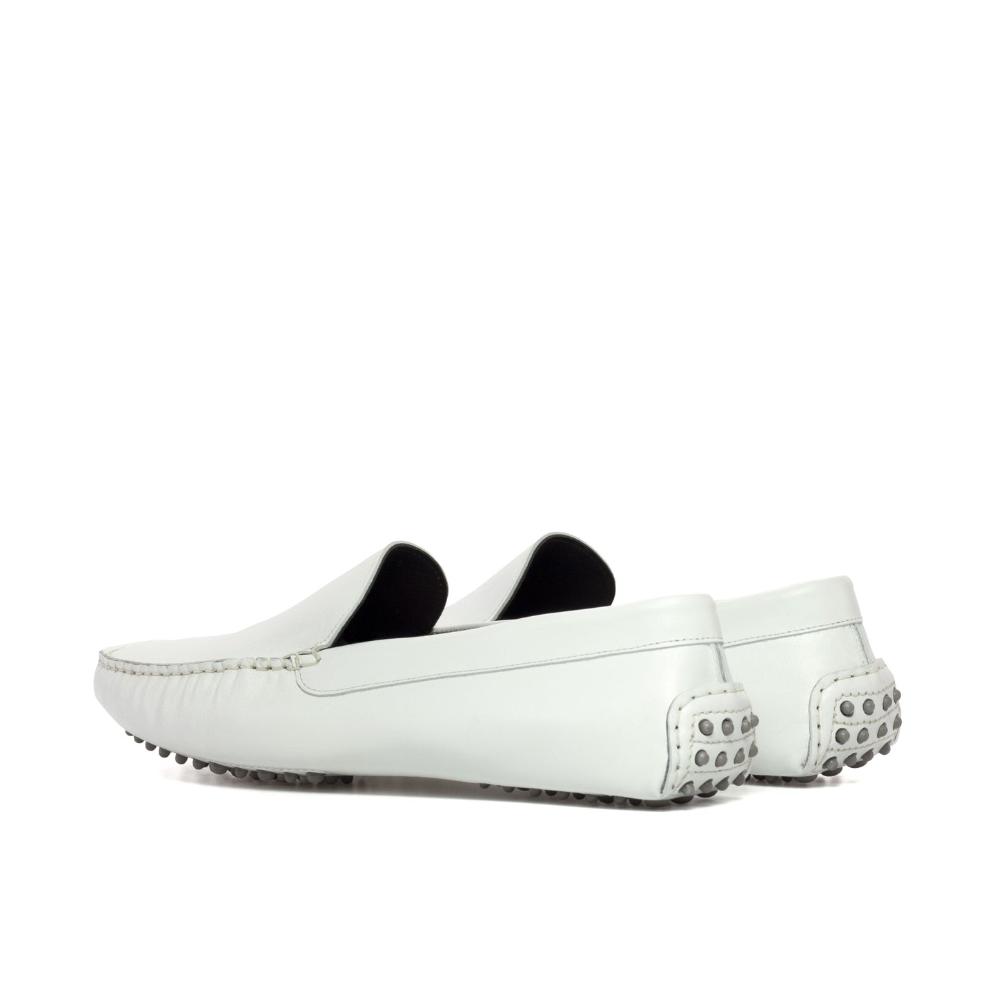 Maison Koly Daytona slippers White Leather