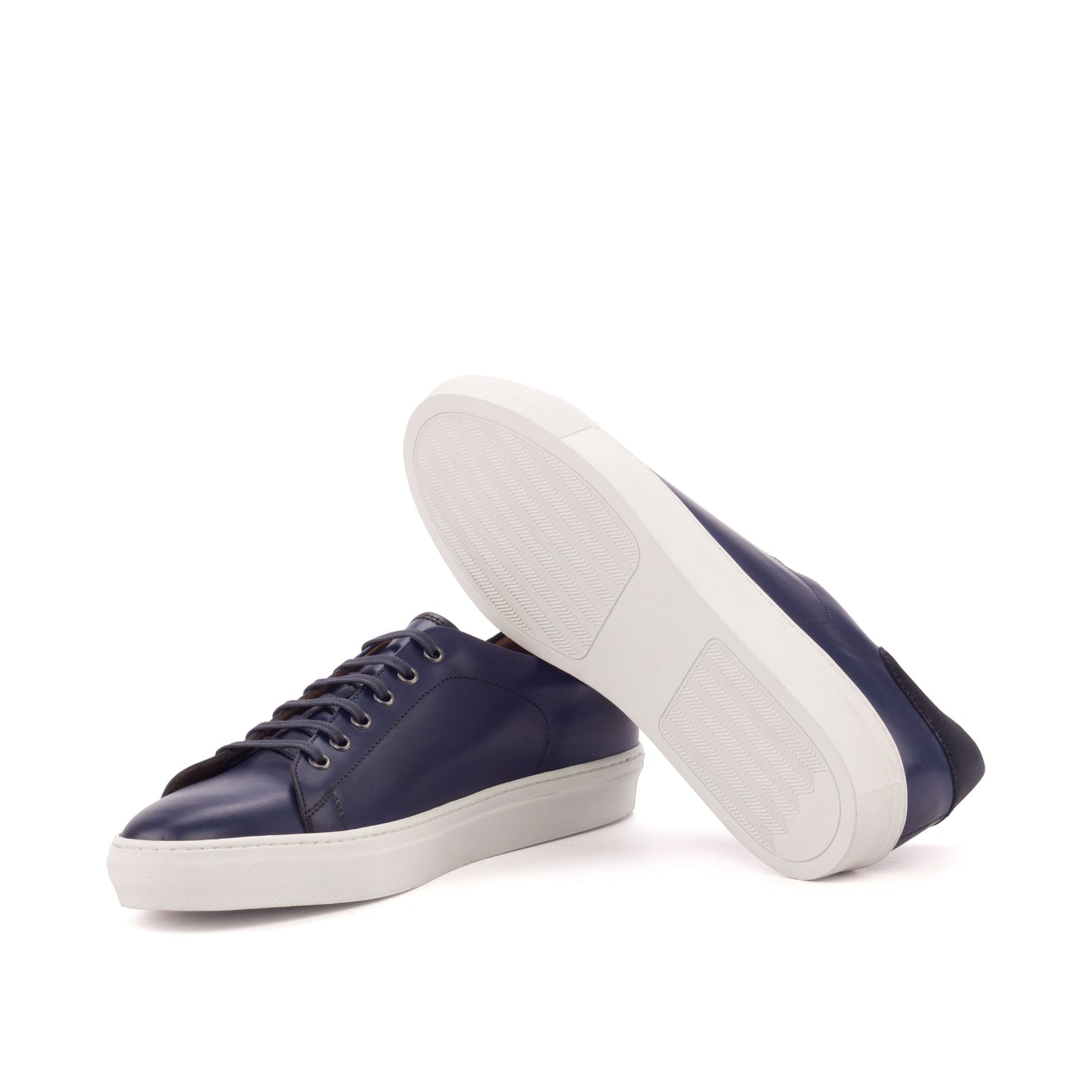 Maison Koly Barista Navy Sneakers - Navy Casual Sneakers