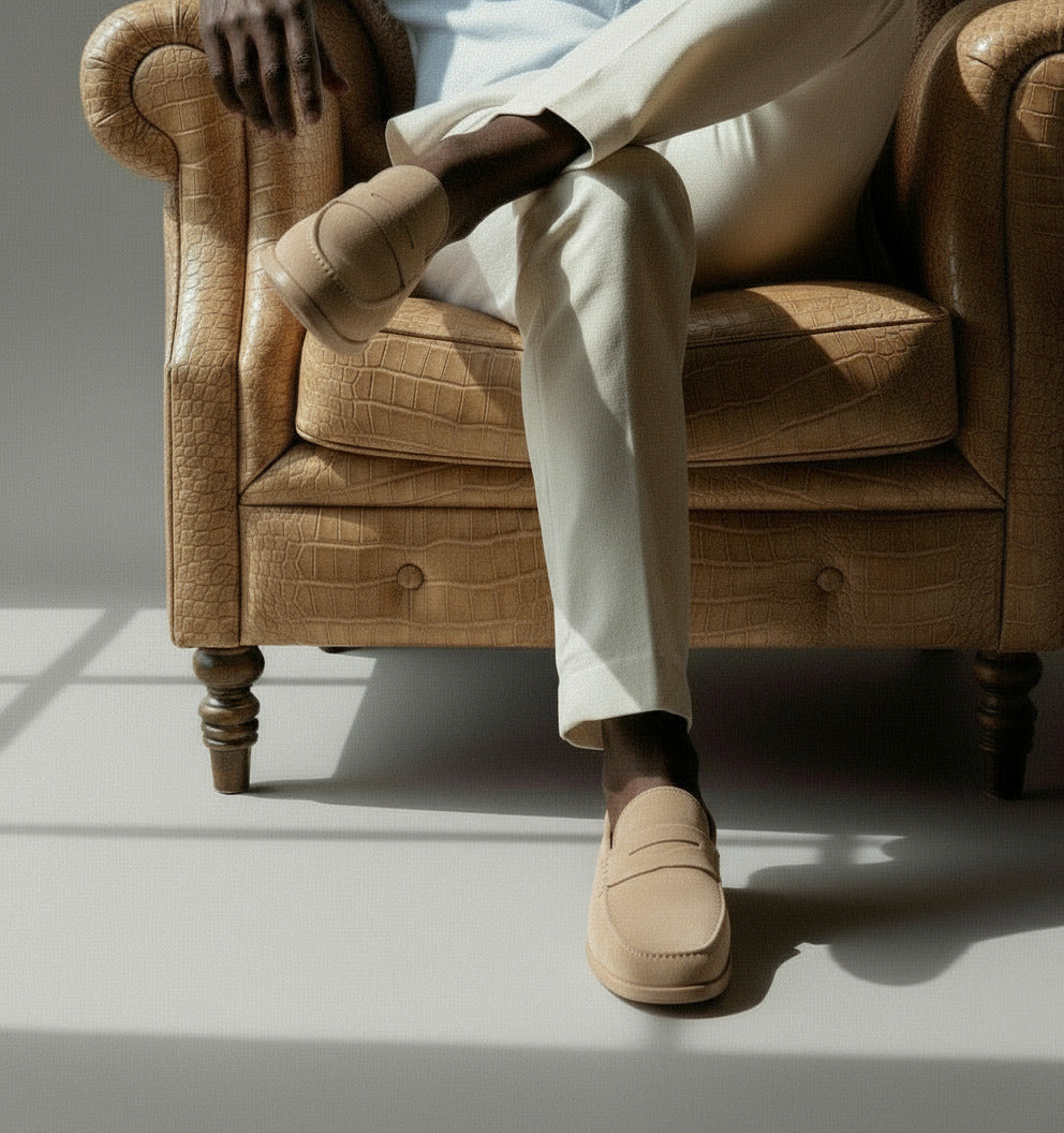 Maison Koly Prestige Alumni Loafers - Cashmere Suede Black (Copy) Shoes maisonkoly.com