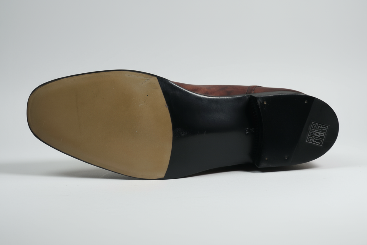 Maison Koly Kolyseum Boots Claret and Cordovan Leather by maisonkoly.com