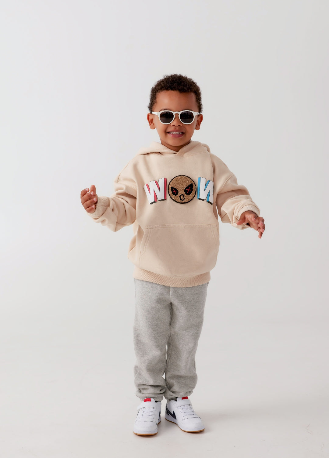 Kids WoW  "Mood" Emoji Hoodie