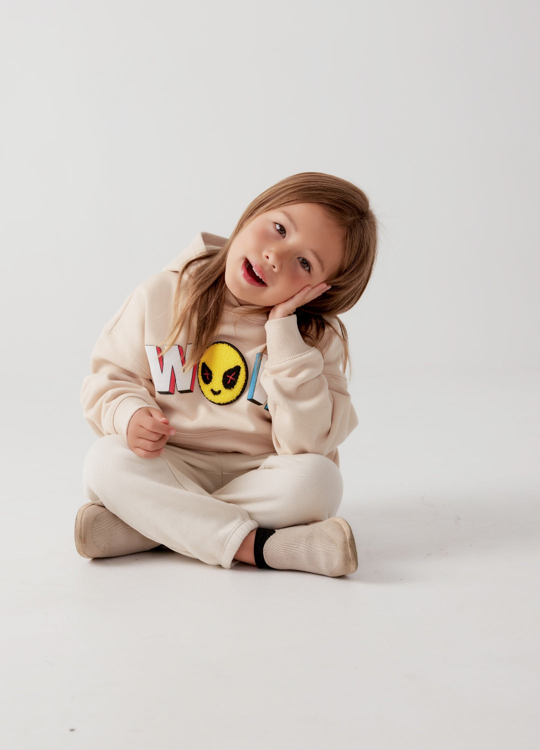 Kids WoW  "Mood" Emoji Hoodie
