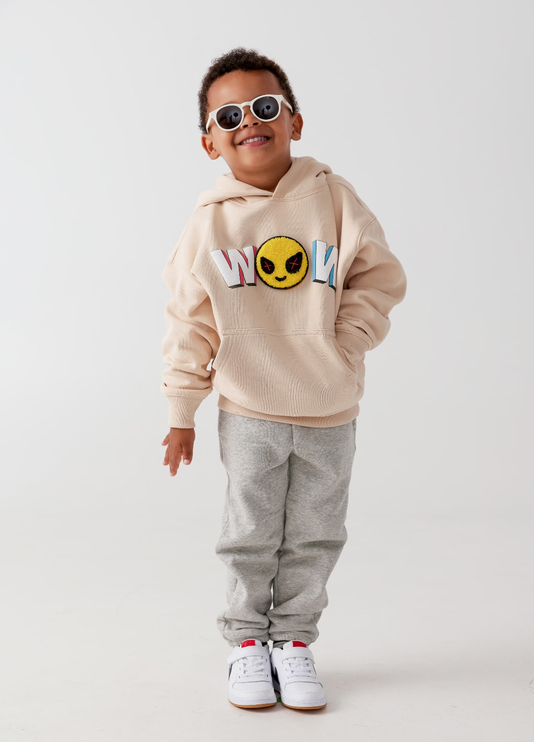 Kids WoW  "Mood" Emoji Hoodie