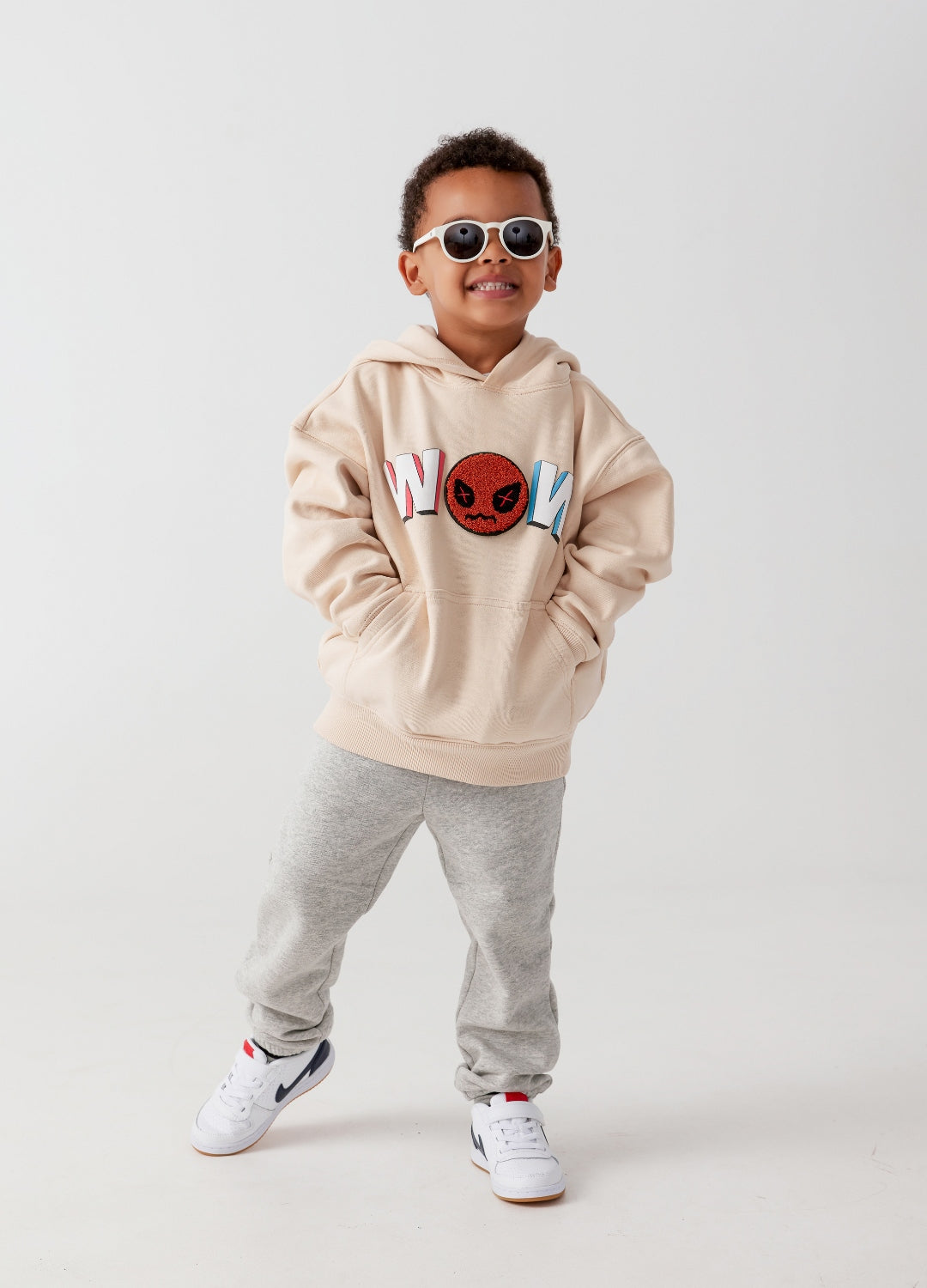 Kids WoW  "Mood" Emoji Hoodie