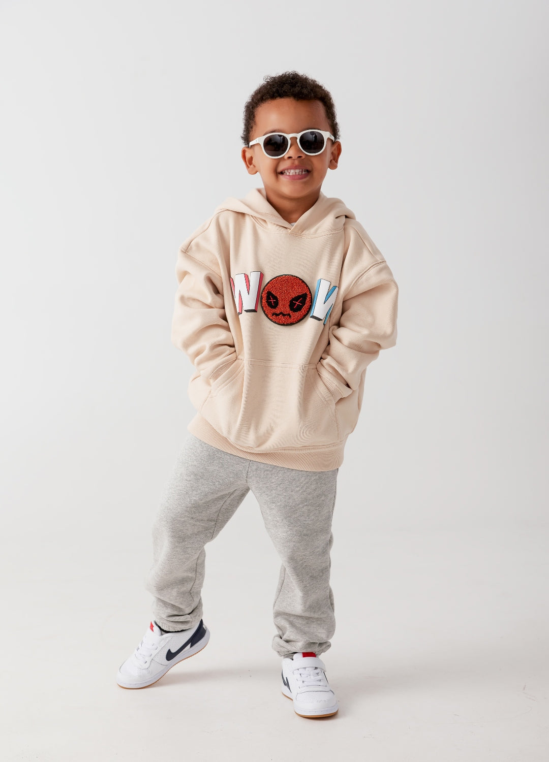 Kids WoW  "Mood" Emoji Hoodie