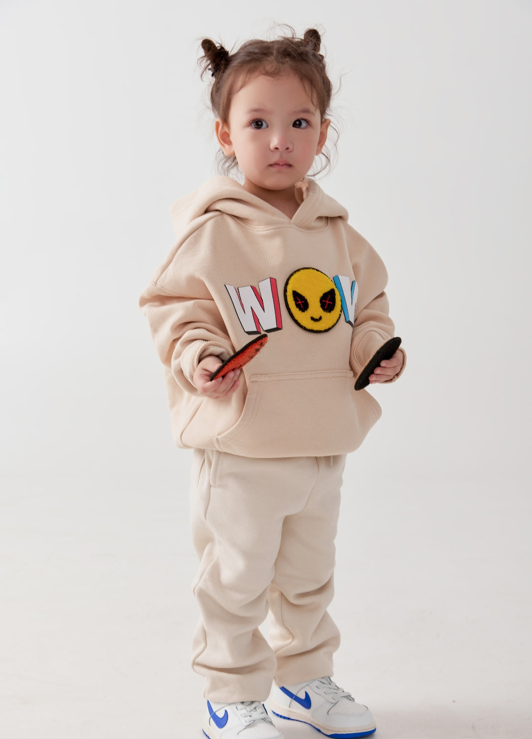 Kids WoW  "Mood" Emoji Hoodie