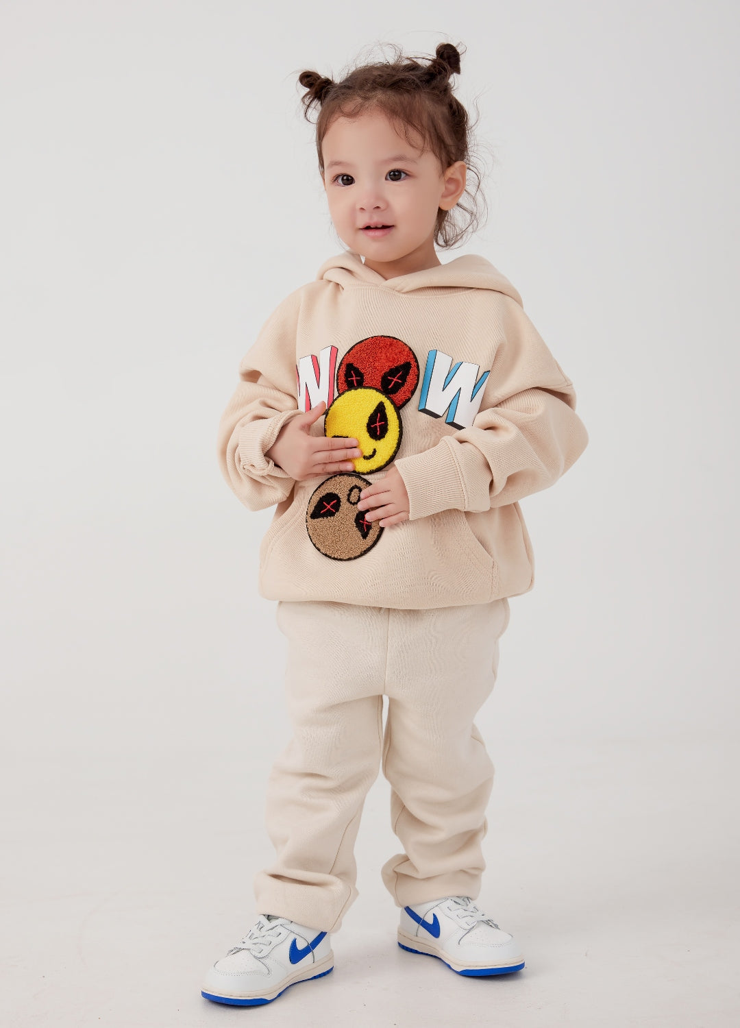 Kids WoW  "Mood" Emoji Hoodie