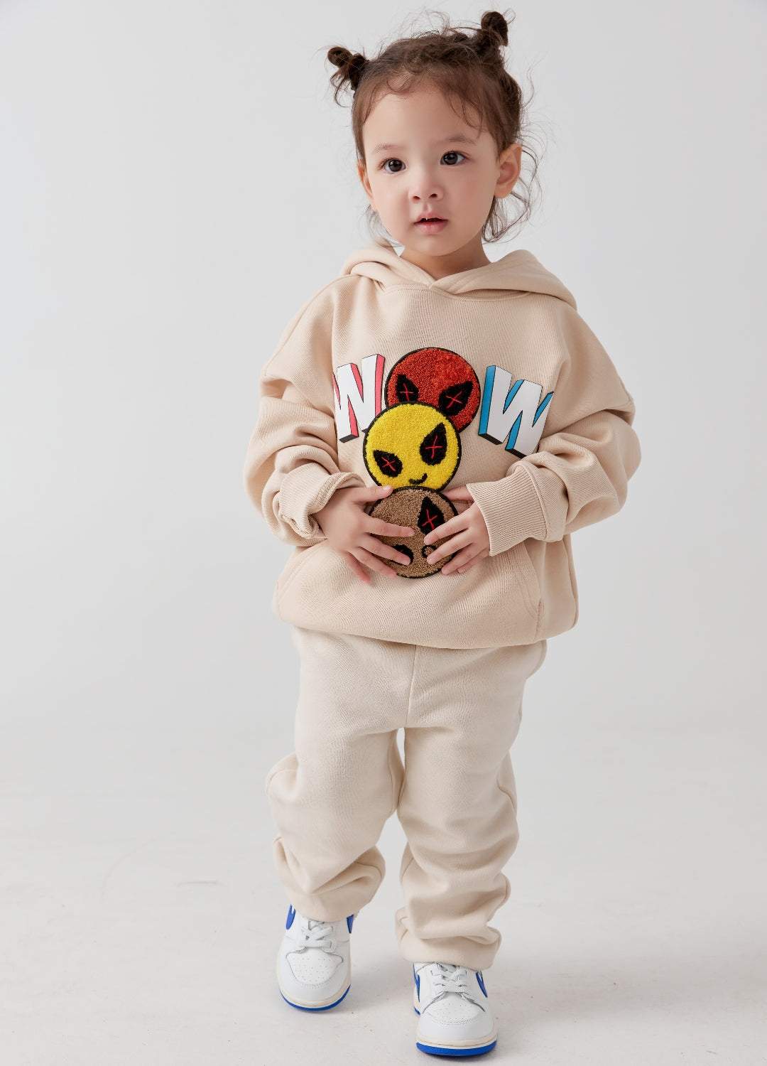 Kids WoW  "Mood" Emoji Hoodie