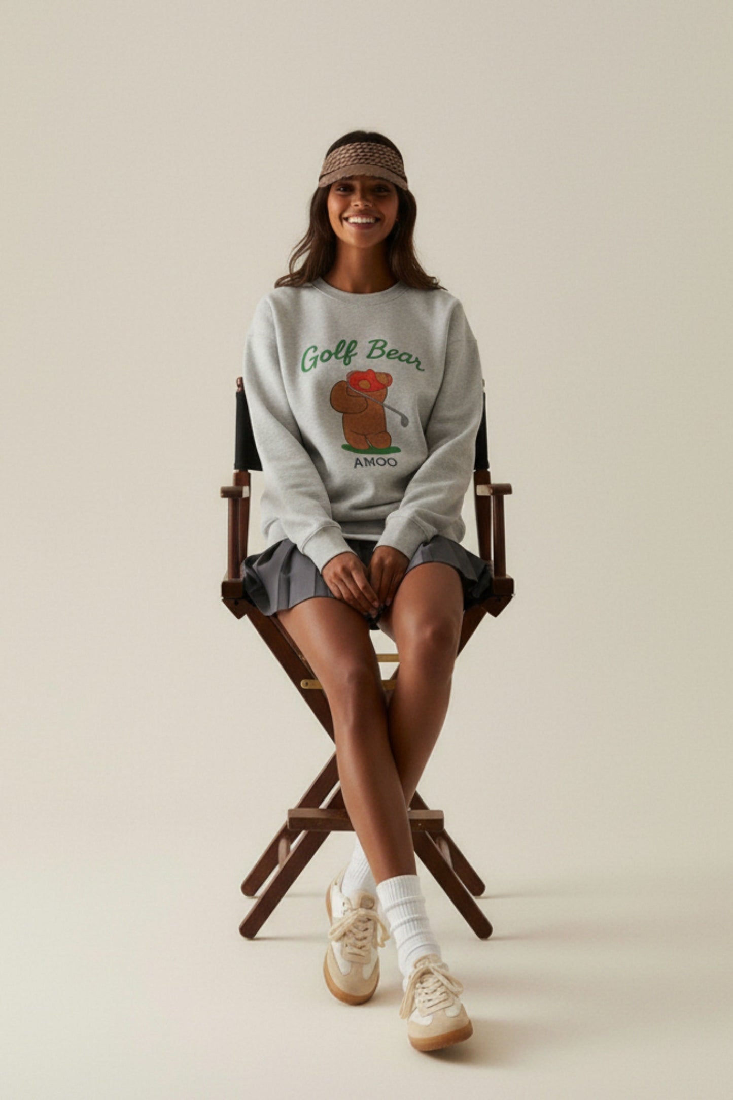 Amoo Golf Bear Sweatshirt