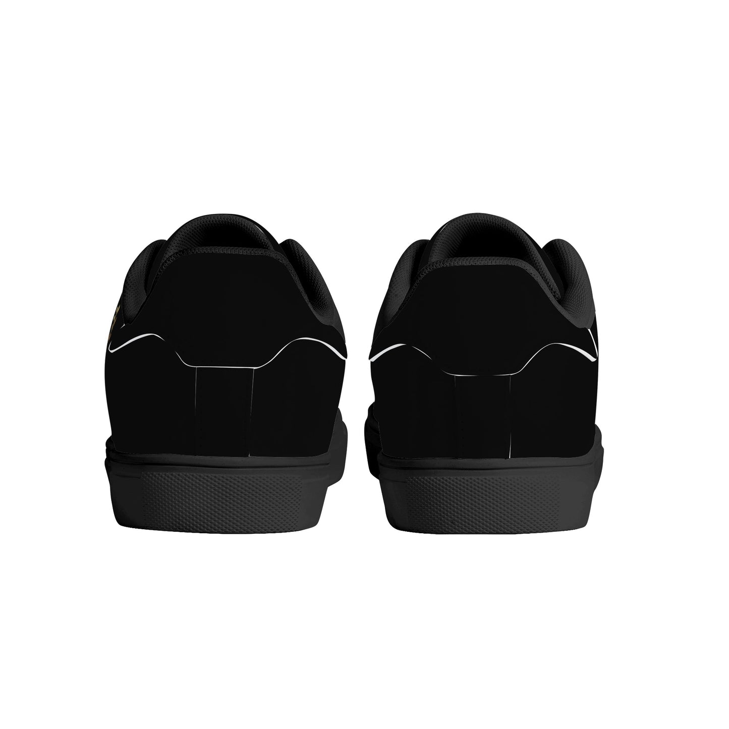 Maison Koly Bafula Bay Low-Top Leather Sneakers- Black liegeois - maisonkoly.com shoes