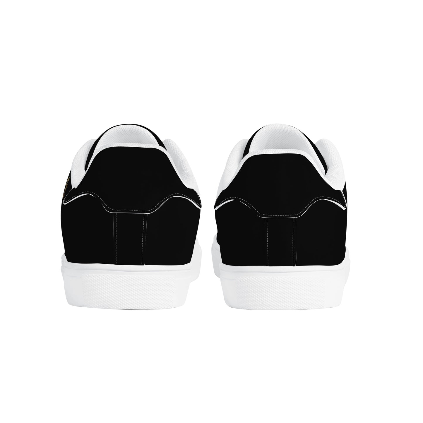 Maison Koly Bafula Bay Low-Top Leather Sneakers- Black liegeois - maisonkoly.com shoes