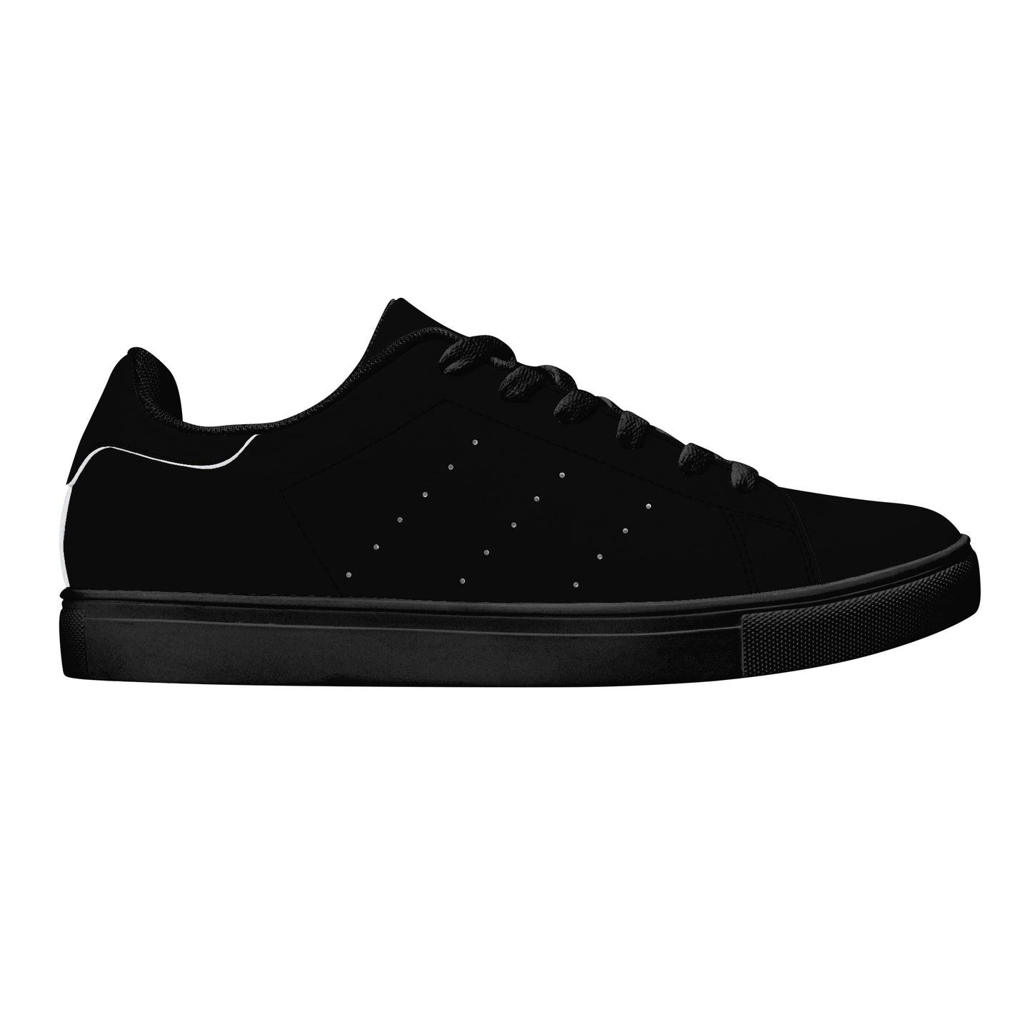 Maison Koly Bafula Bay Low-Top Leather Sneakers- Black liegeois - maisonkoly.com shoes