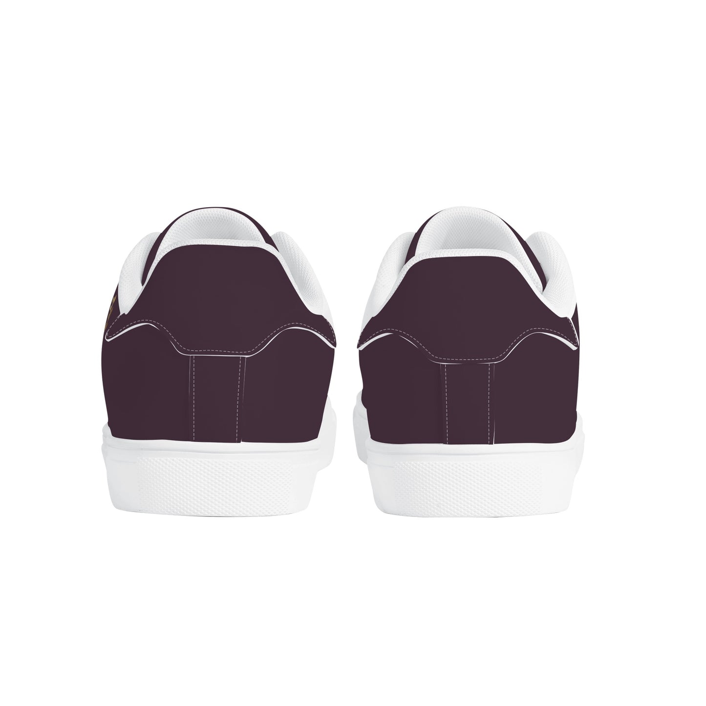 Maison Koly Bafula Bay Low-Top Leather Sneakers- Purple - maisonkoly.com