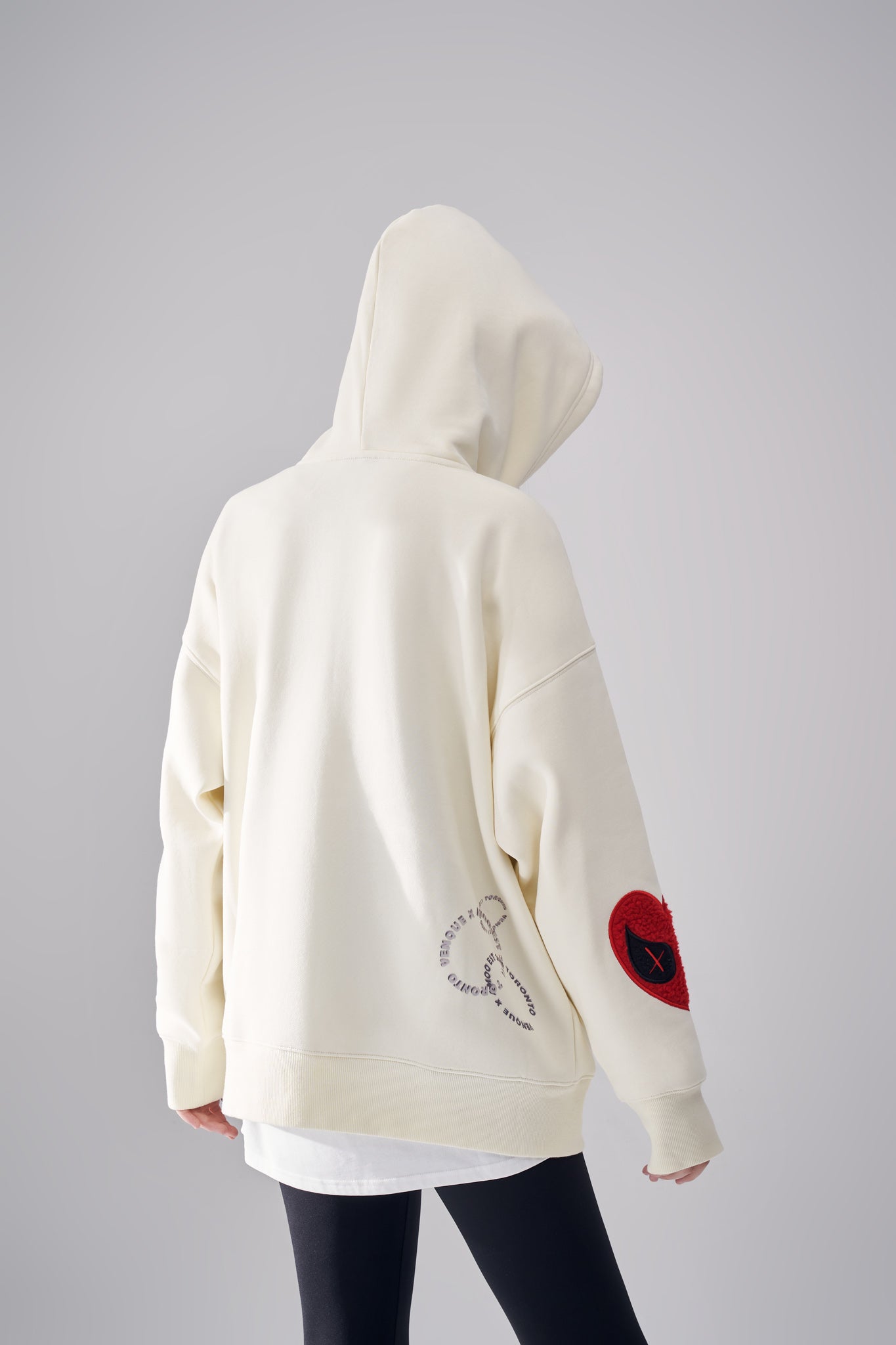 "Amoo Love" Heart Logo Hoodie