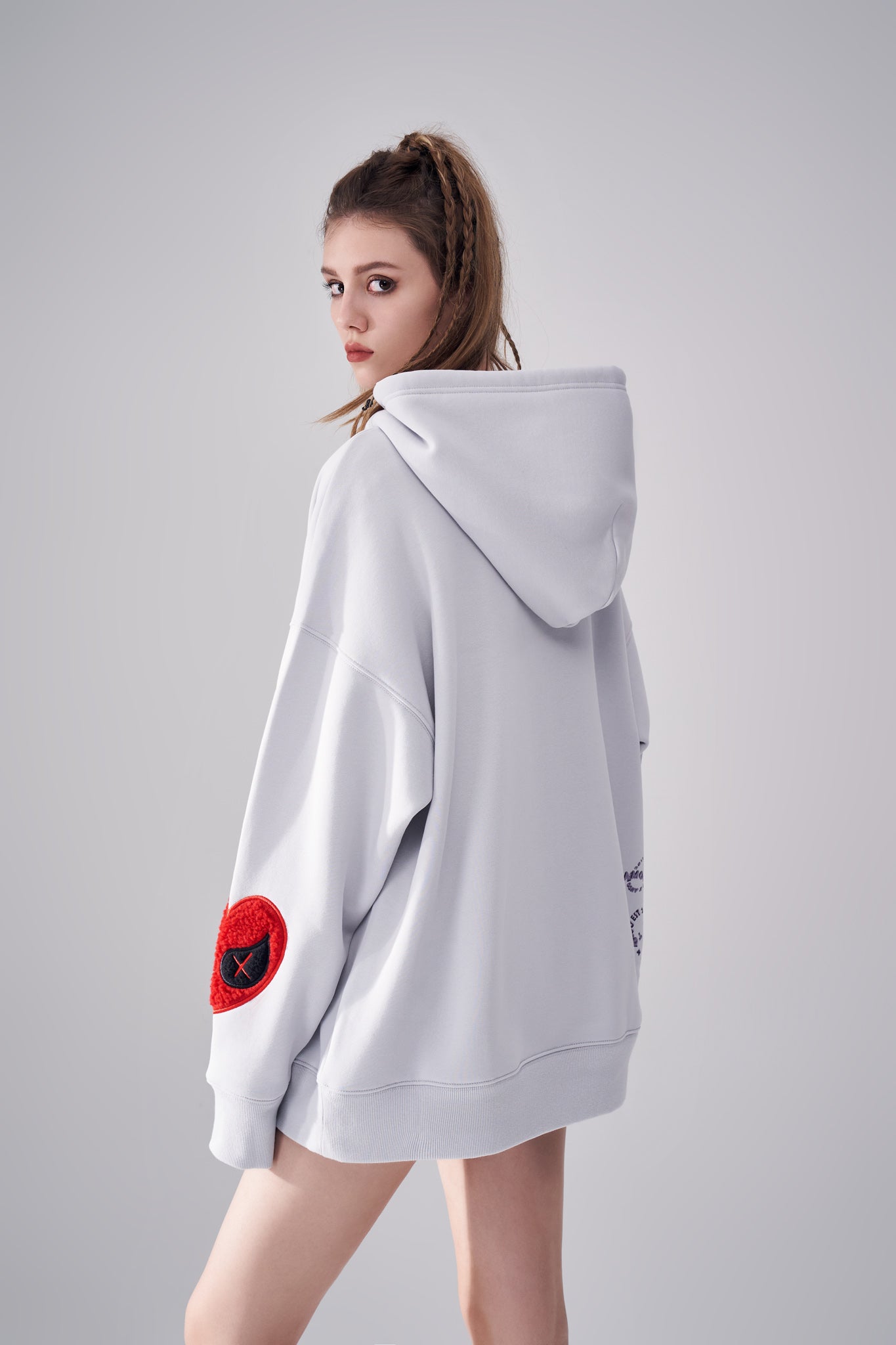 "Amoo Love" Heart Logo Hoodie