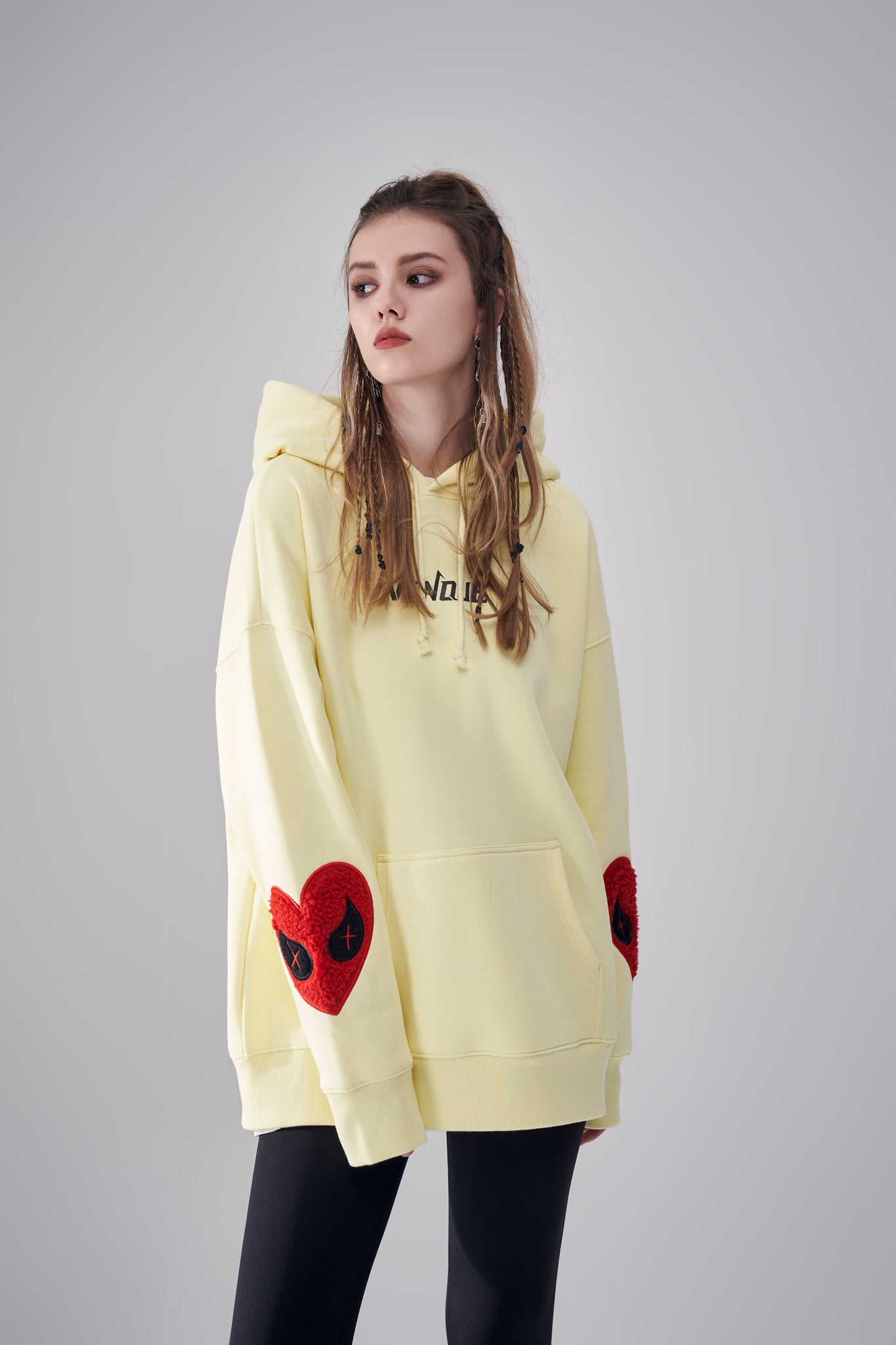 "Amoo Love" Heart Logo Hoodie