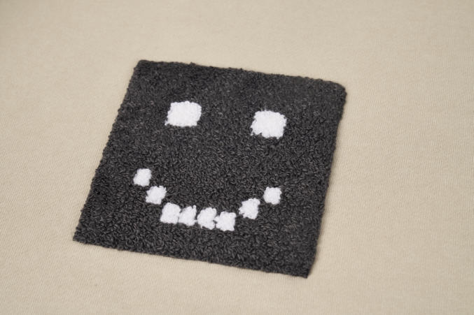 "Pixel" Taupe Sweatshirt