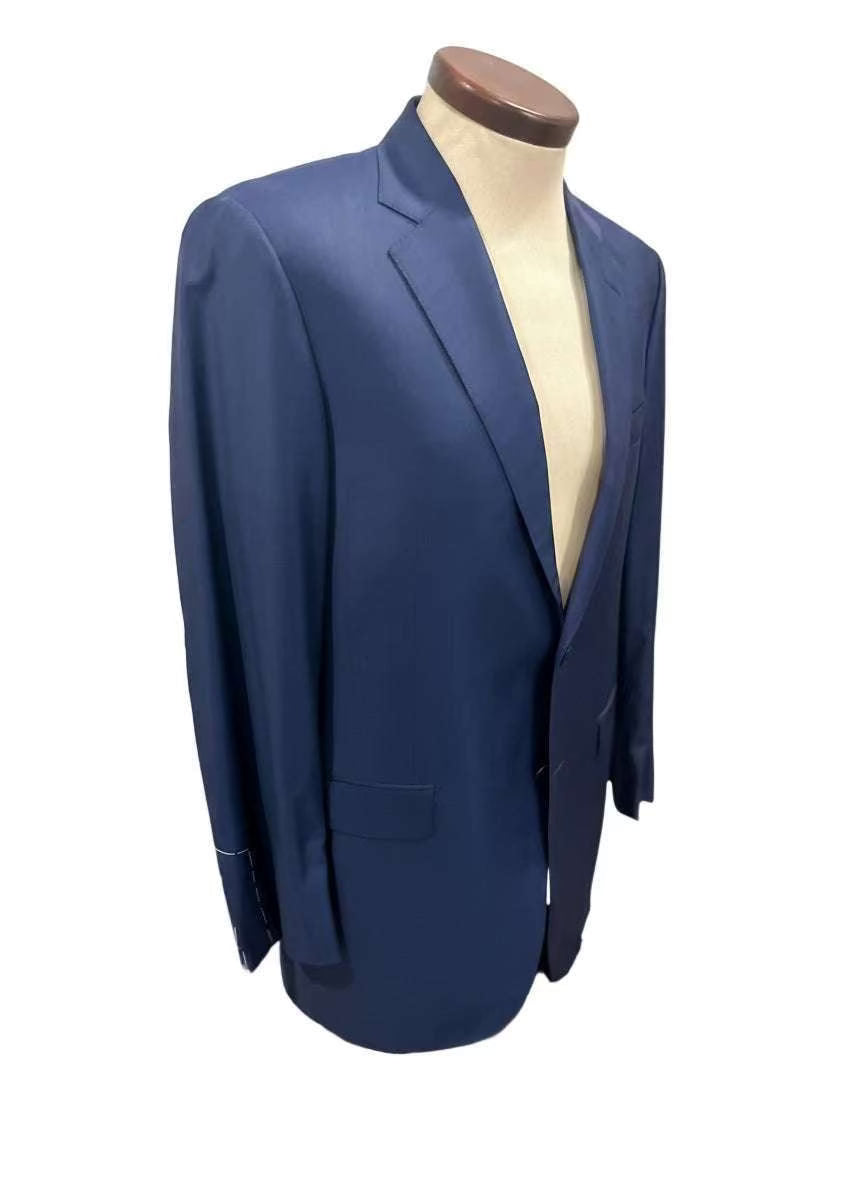 Samuelshon 2 piece suit blazer Daniel Cremieux fabric by maisonkoly.com