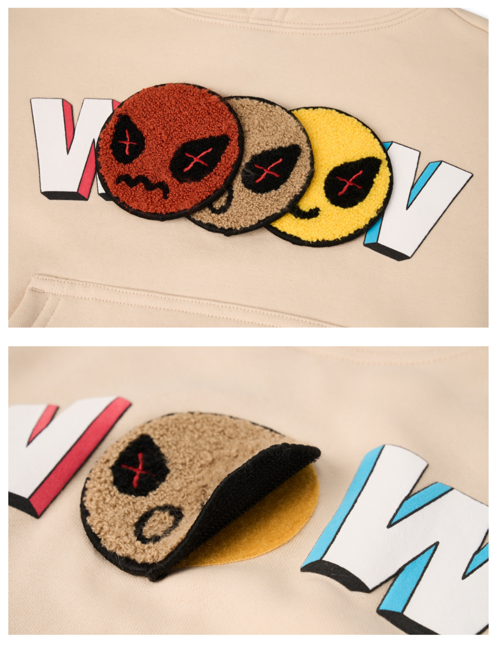 Kids WoW  "Mood" Emoji Hoodie
