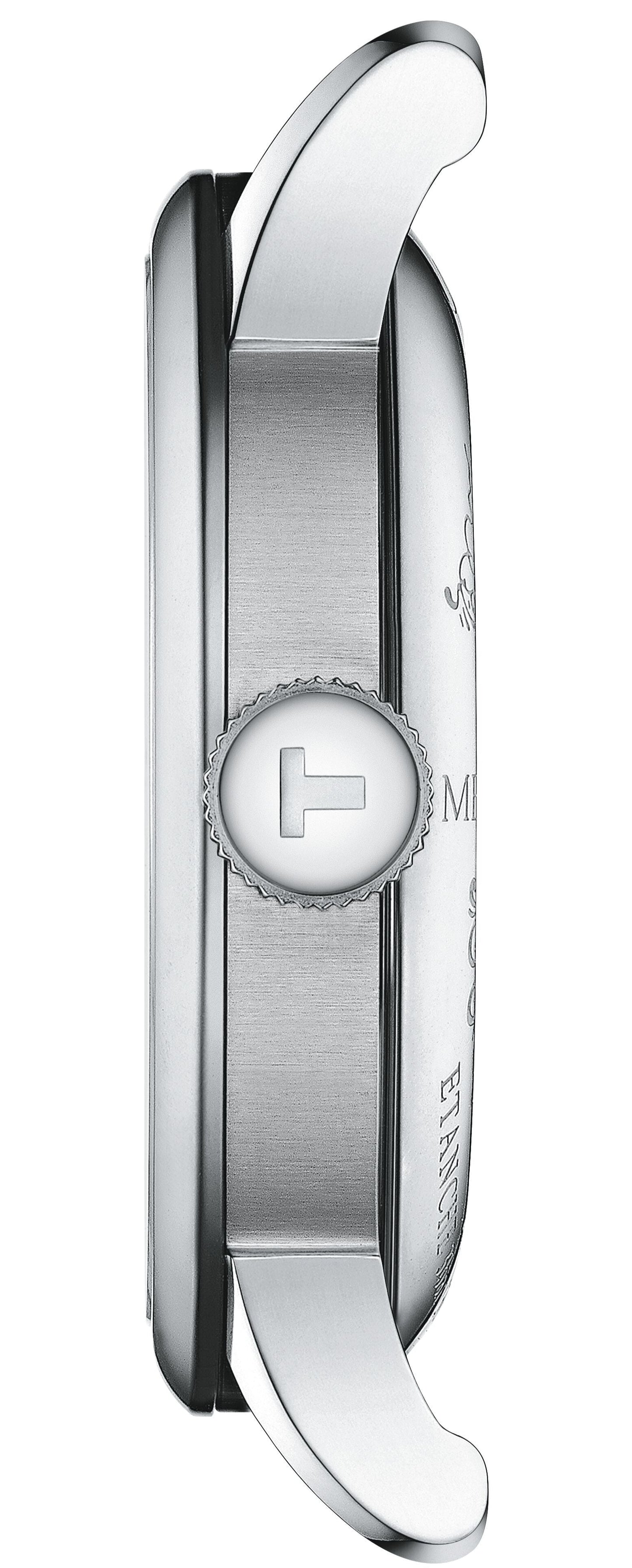 Tissot Le Locle Powermatic 80 Silver Dial Silver Steel Strap Watch for Men - T006.407.11.033.03