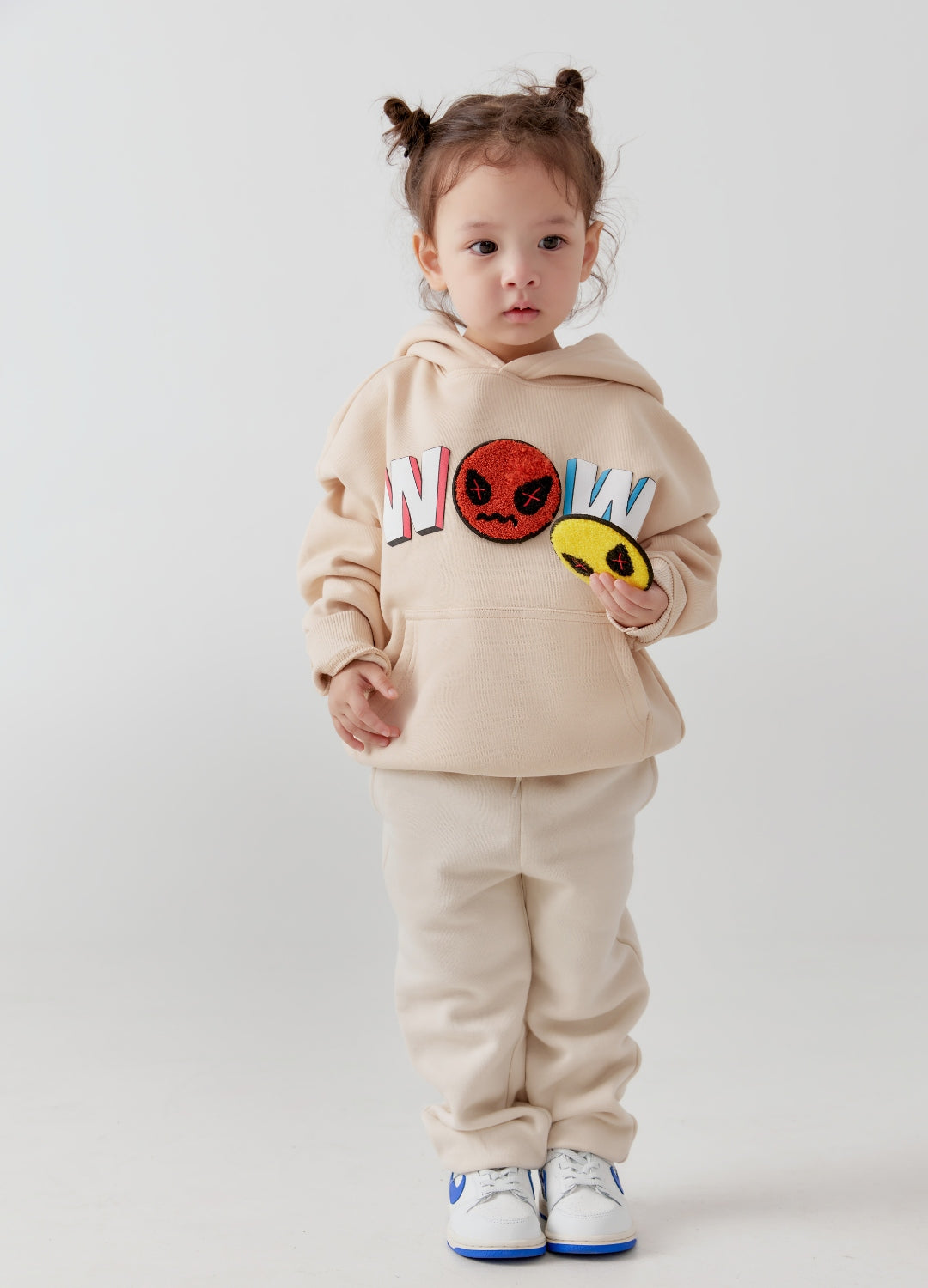 Kids WoW  "Mood" Emoji Hoodie