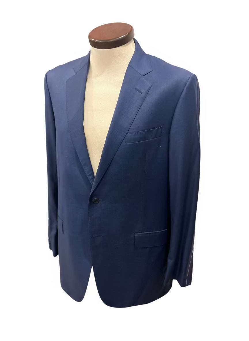 Samuelshon 2 piece suit blazer Daniel Cremieux fabric by maisonkoly.com