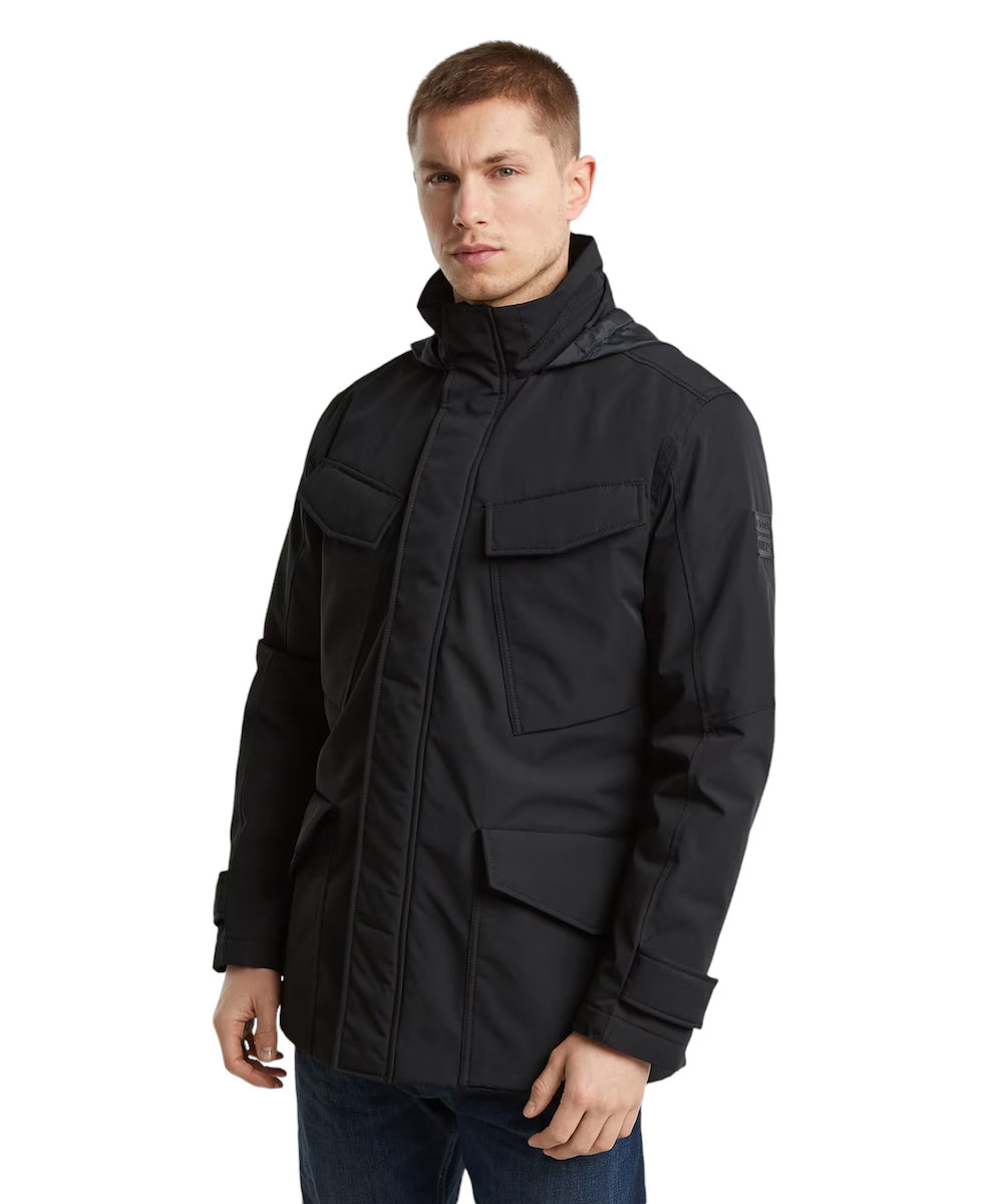 G-star Raw Padded Hooded Parka PDD HDD FIELD JKT Black