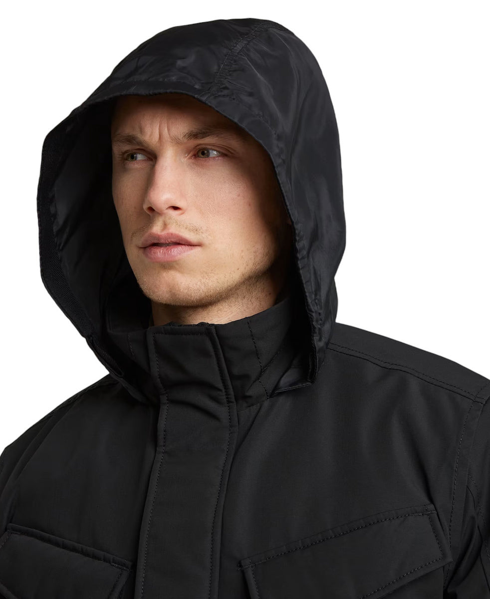 G-star Raw Padded Hooded Parka PDD HDD FIELD JKT Black
