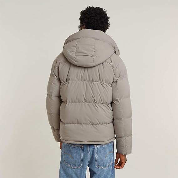 G-star Raw G-whistler Padded Hooded puffer jacket Elephant skin