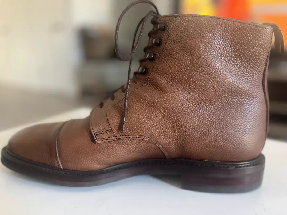 George Cleverley Taron scotch grain calf laced up boots Mens - maisonkoly.com shoes