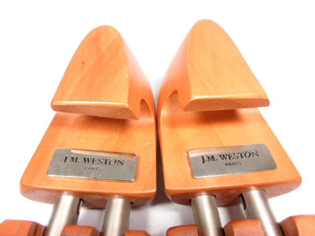 JM Weston lasted wooden shoe trees - maisonkoly.com Shoe Accessories