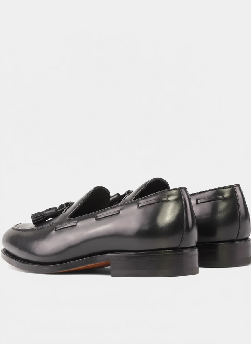 Maison Koly Grand Prix Loafers Leather Black shoes maisonkoly.com