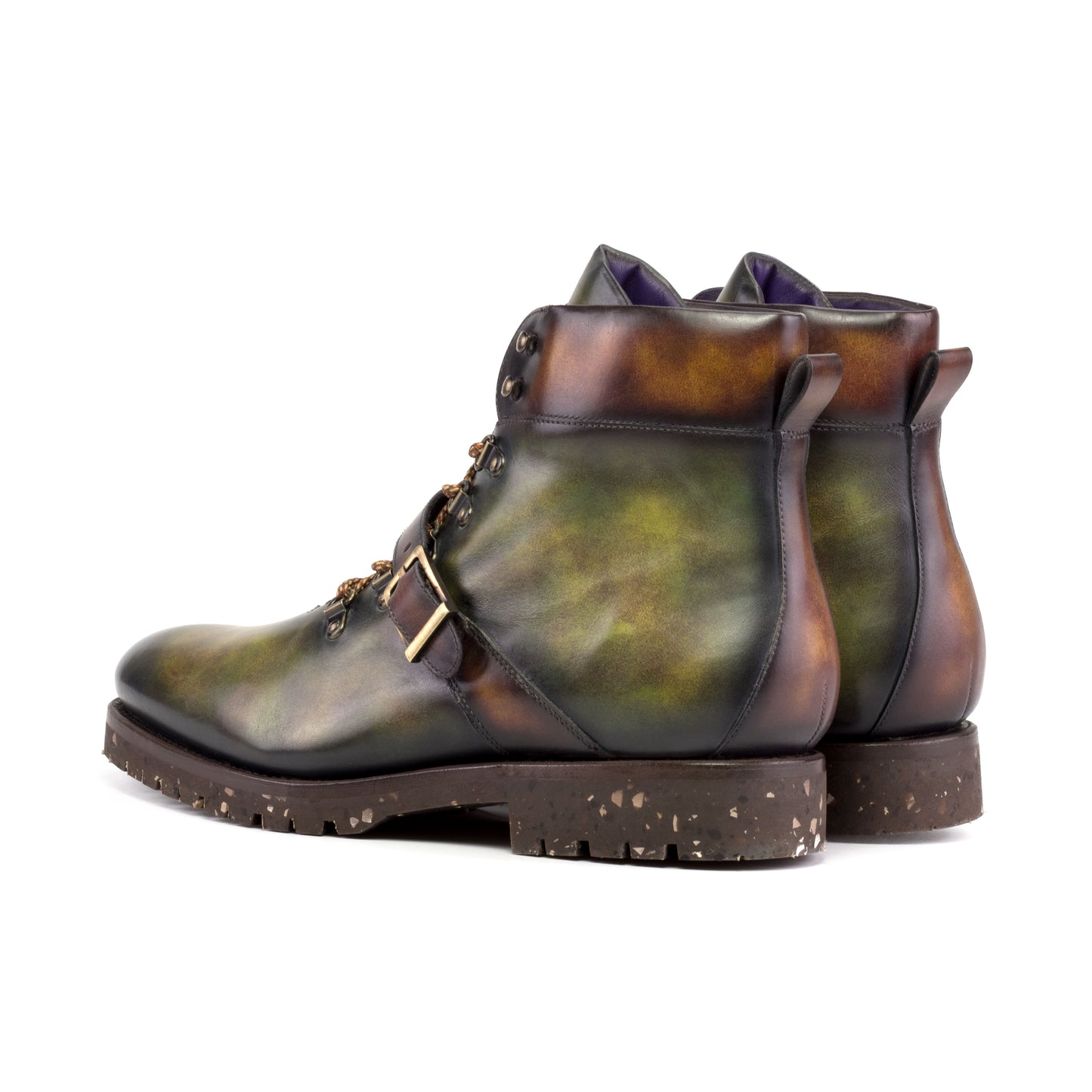 Maison Koly Mont Tremblant Boots Laguna Patina Leather