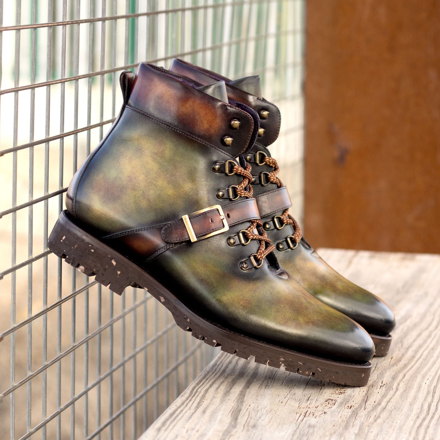 Maison Koly Mont Tremblant Boots Laguna Patina Leather