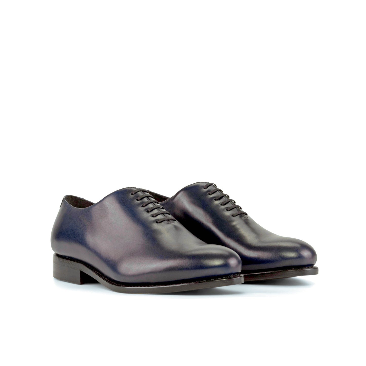 Maison Koly Montparnasse Wholecut Oxford Shoes - Navy