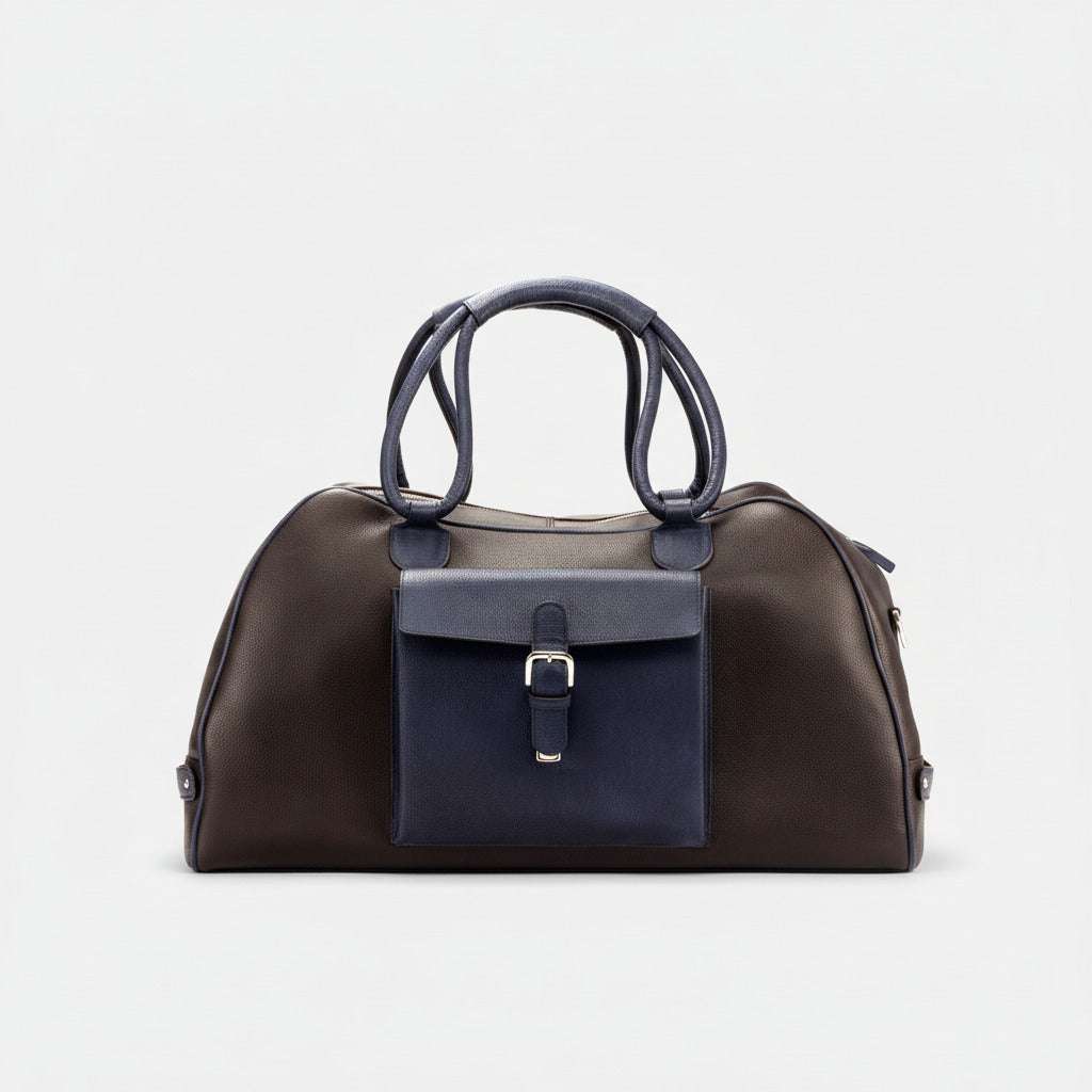 Maison Koly Prestige Daktary Handcrafted Leather Duffle Bag by maisonkoly.com