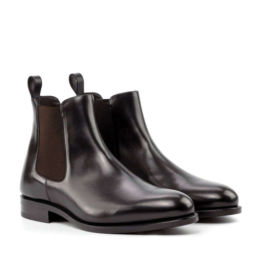 Maison Koly Cavalcade Boots Leather - Burgundy Leather Boots