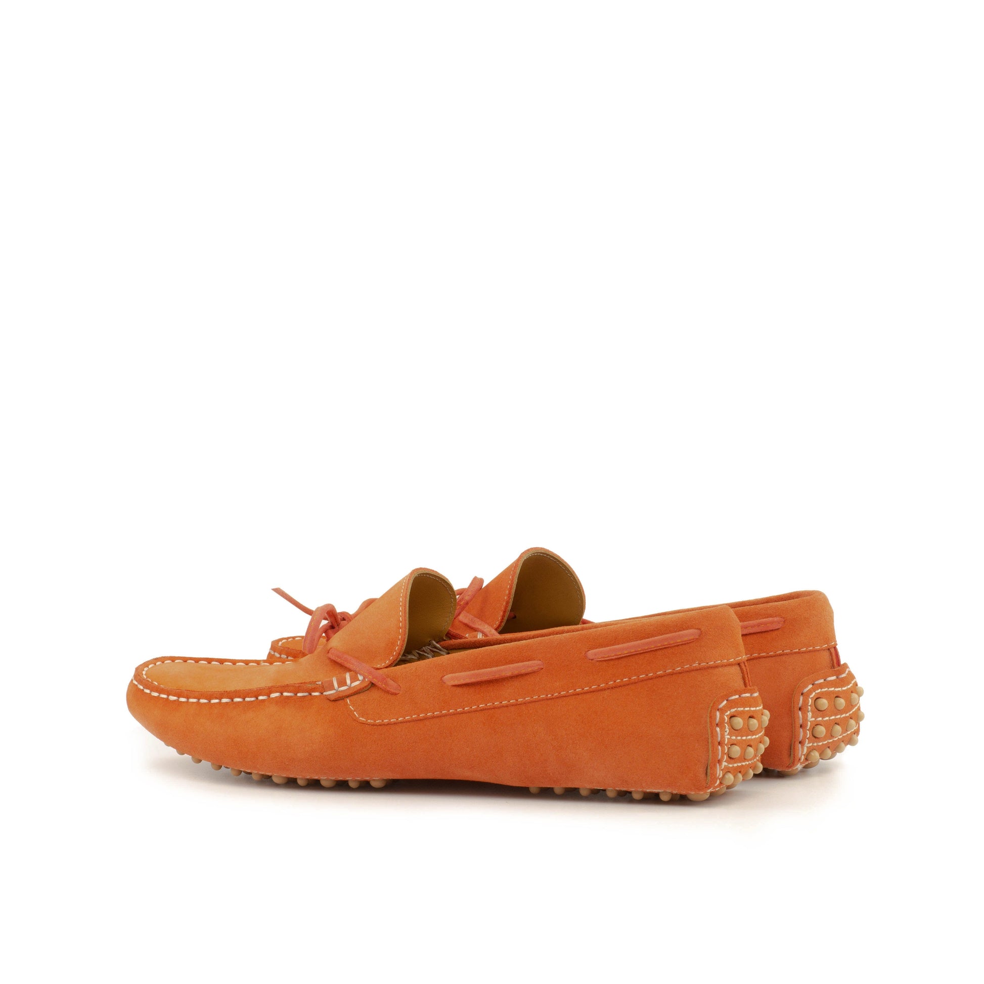 Maison Koly Imola slippers suede Orange Shoes Maison Koly Prestige Casual Shoes maisonkoly.com