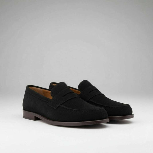 Maison Koly Prestige Alumni Loafers - Cashmere Suede Black (Copy) Shoes maisonkoly.com