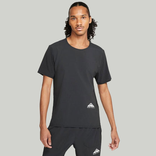 Nike mens Dri-fit Trail 365 Top black by maisonkoly.com