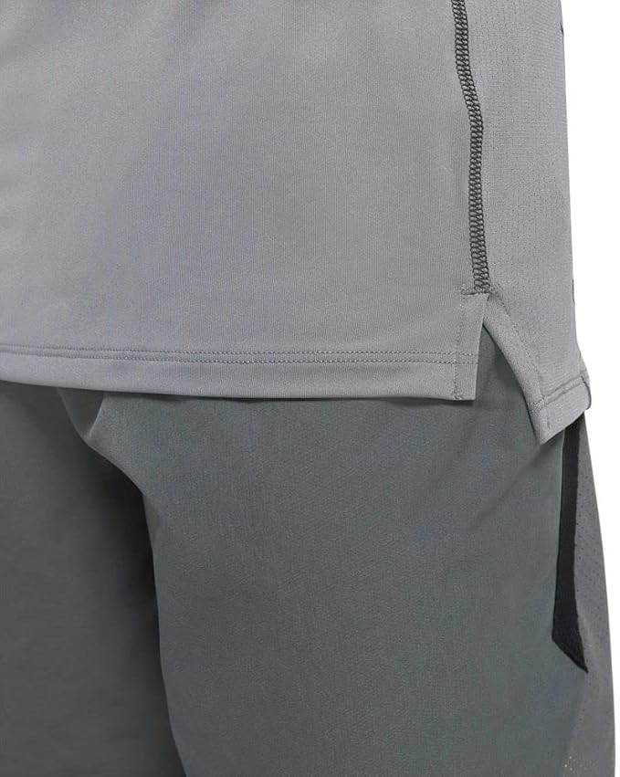 Nike pro dri fit short sleeves men shirt Gray by maisonkoly.com