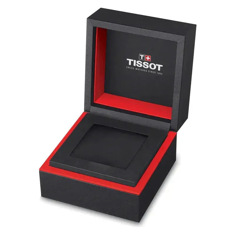 Tissot Ballade Powermatic 80 Mother of Pearl Silver Dial Two Tone Steel Strap Watch For Women - T108.208.22.117.00