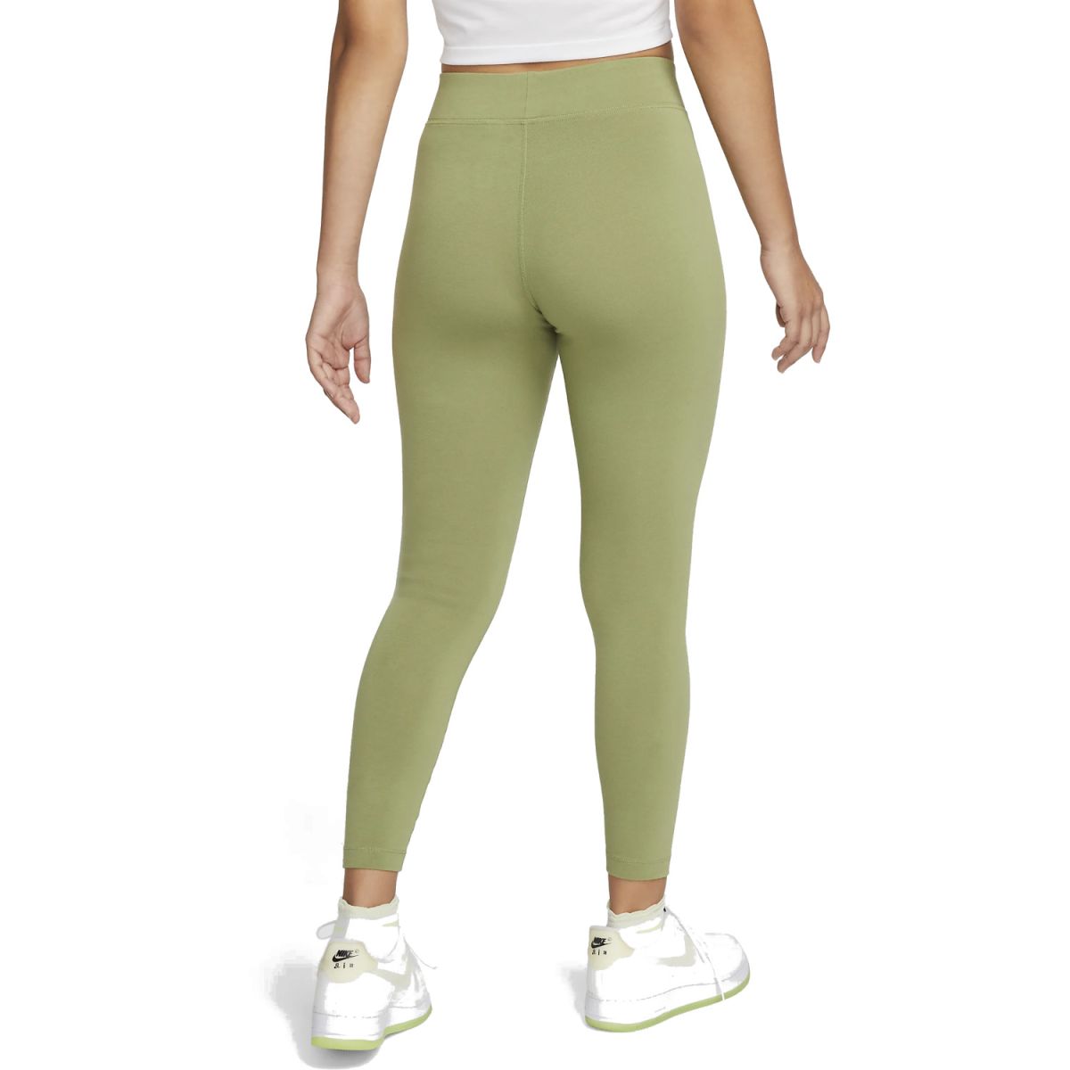 Nike Sportswear Essential Women's 7/8 Mid-Rise Leggings green by maisonkoly.com