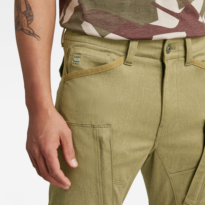 G-star zip pocket skinny cargo pants