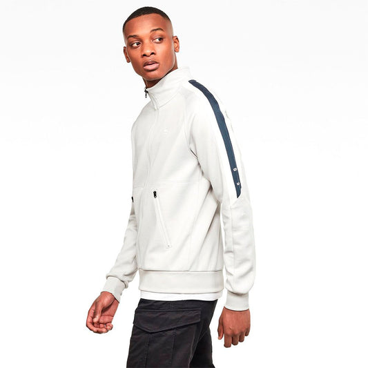 G-Star Side Stripe track top sweater Men Dove grey