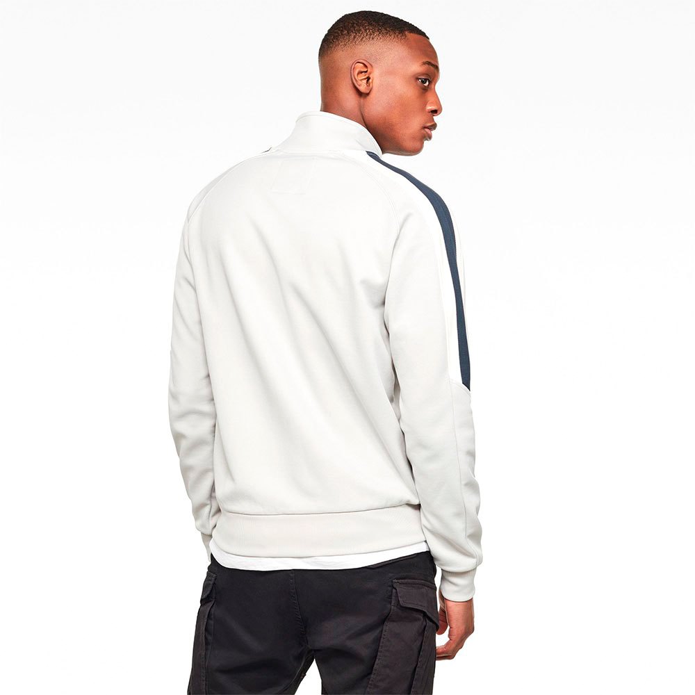 G-Star Side Stripe track top sweater Men Dove grey