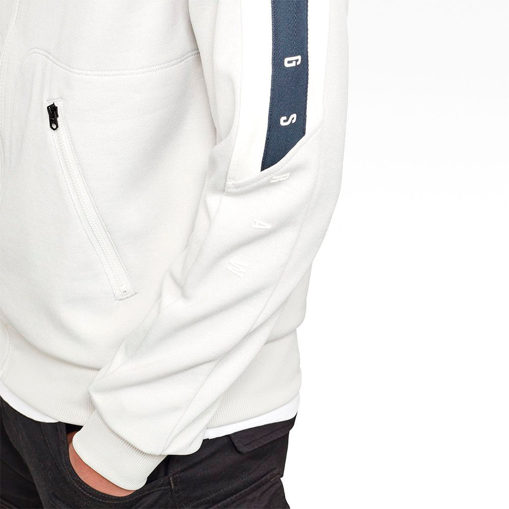G-Star Side Stripe track top sweater Men Dove grey